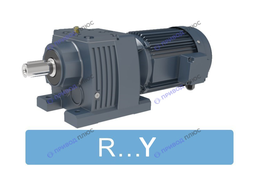 Цилиндрический мотор-редуктор R/RF167-Y315N4a-160-10,24-M1-0⁰-II