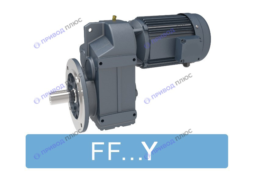 Плоский цилиндрический мотор-редуктор F/FA/FH/FF/FAF/FHF157-Y315M4b-200-11,92-A-M1-0⁰